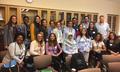 Boston Children's Fellows gather for a group picture in two rows. Fellows have worked together to build upon each other's knowledge throughout the 2018-2019 Fellowship. 